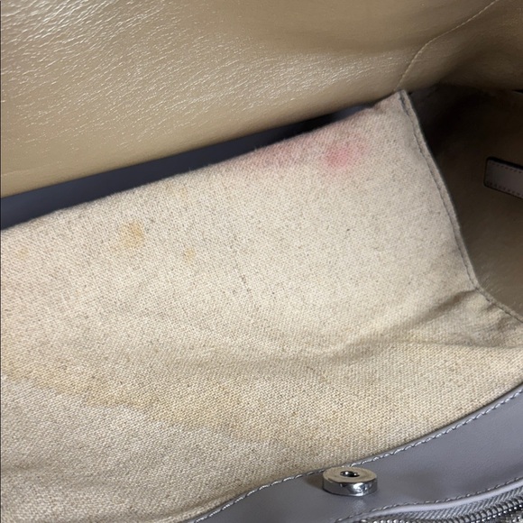 Nine West Grey Tote with Red Heart Accent - Picture 11 of 11